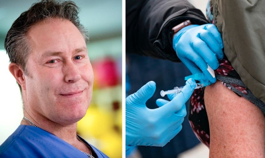 Ronny Lestander, vaccinsamordnare i Västerbotten, hoppas på fler doser än väntat i januari. 