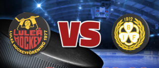 Luleå–Brynäs – minut för minut