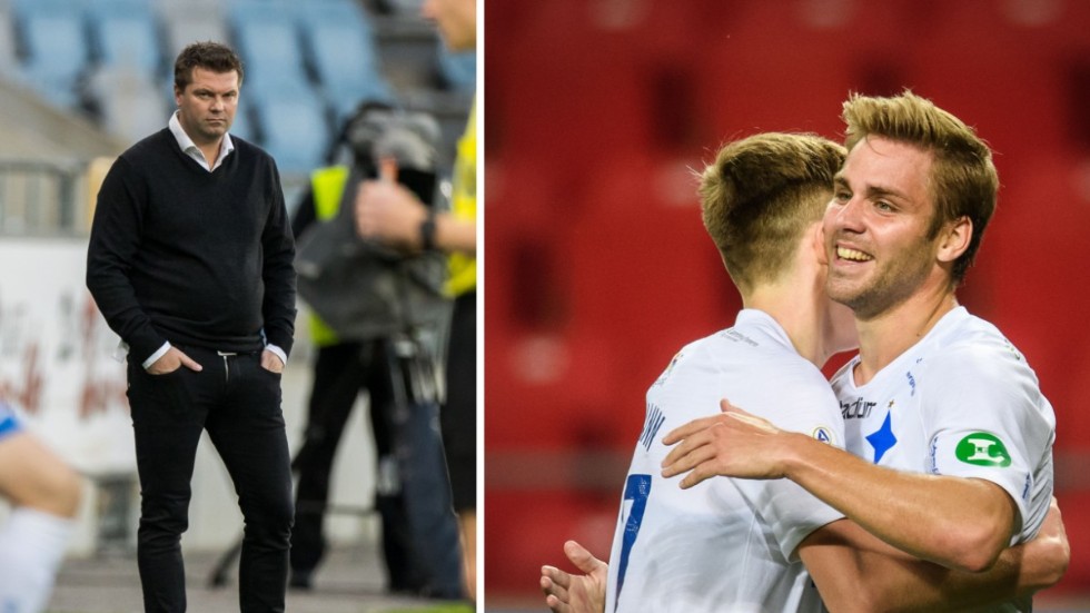 Jens Gustafsson hoppas och tror att Christoffer Nyman ska kunna spela mot Djurgården.