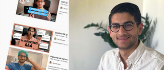 Pandemin gjorde läkarstudenten till influencer