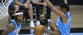 Show av Harden i återkomsten till Houston