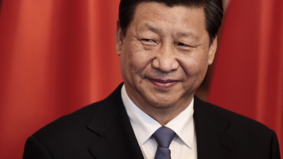 Kinas ledare Xi Jinping hoppas landets ekonomi fördubblas till 2035. Arkivbild