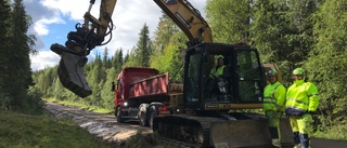 Grusväg byggs om för miljonbelopp