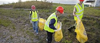 Skräpplockare mot en renare vår