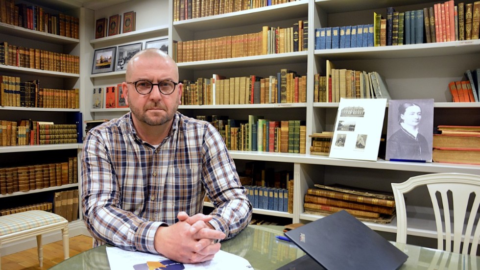Jörgen Jonsson, gymnasie- och vuxenutbildningschef berättar att arbetet med att hantera våldsamma situationer har pågått länge på Västerviks gymnasium.