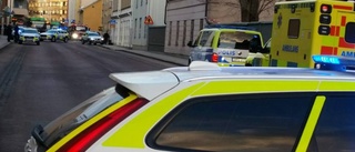 Stort polispådrag i centrala Uppsala efter incident