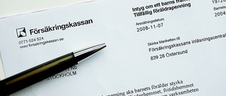 Västerviks pappor vabbar minst