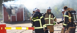 Larm om brand i kalix