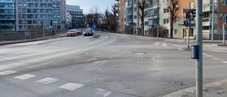 Omfattande grävarbeten på tungt trafikerade platser