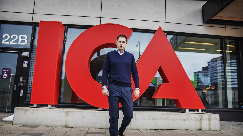 Eric Lundberg, vd för Ica Sverige. Arkivbild.