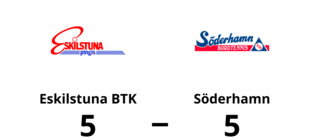 Oavgjort för Eskilstuna BTK hemma mot Söderhamn