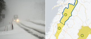 SMHI stormvarnar – hårt väder närmaste dygnet