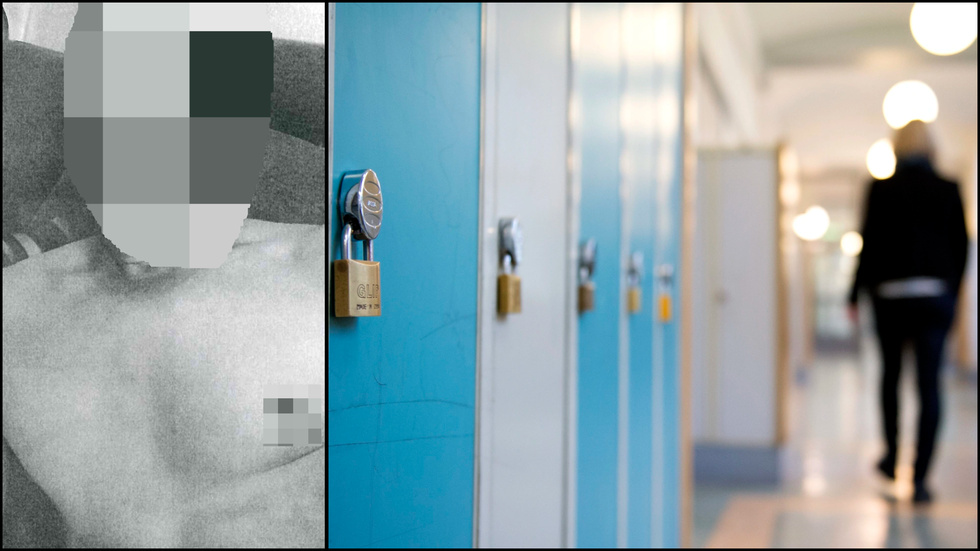 Läraren på grundskolan i Piteå kommun sade upp sig på egen begäran efter att ha skickat en lättklädd bild på sig själv till en elev.