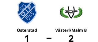 Västerl/Malm B vann mot Österstad borta