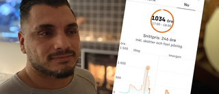 Reza, 34, tvingas stänga av värmen – när elpriset skenar