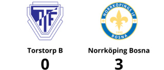 Norrköping Bosna vann mot Torstorp B på Grosvads IP