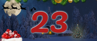 Elins julkalender: Öppna lucka 23 här!