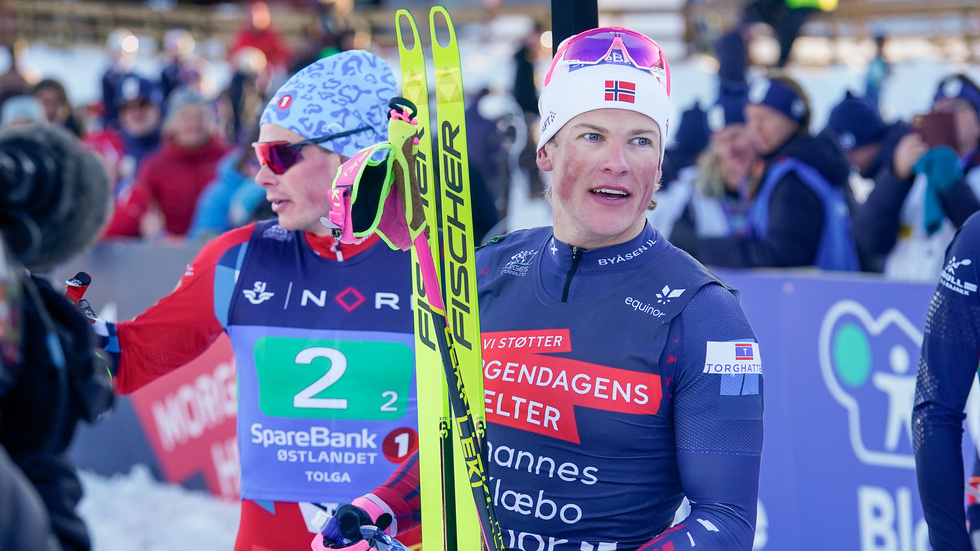 Johannes Høsflot Klæbo tävlar i Östersund. Arkivbild.