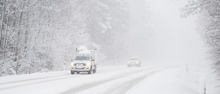 Orange varning för snö och vind