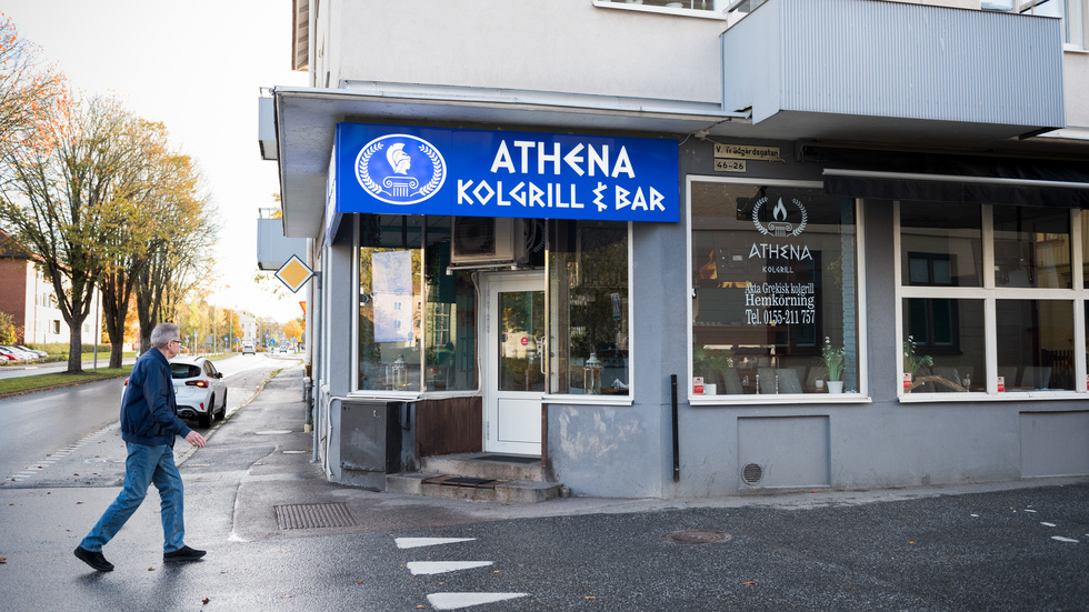Restaurangen ligger på Västra Trädgårdsgatan 46 i centrala Nyköping.