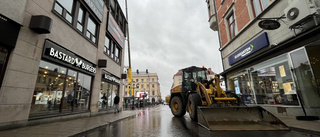 Därför var trafiken avstängd på Stora torget