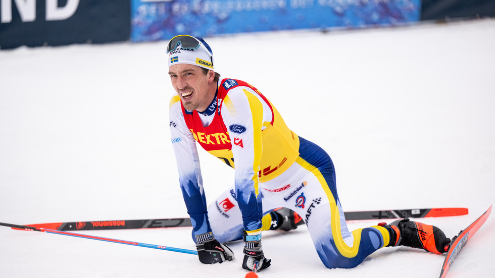 Calle Halfvarsson var nära pallen.