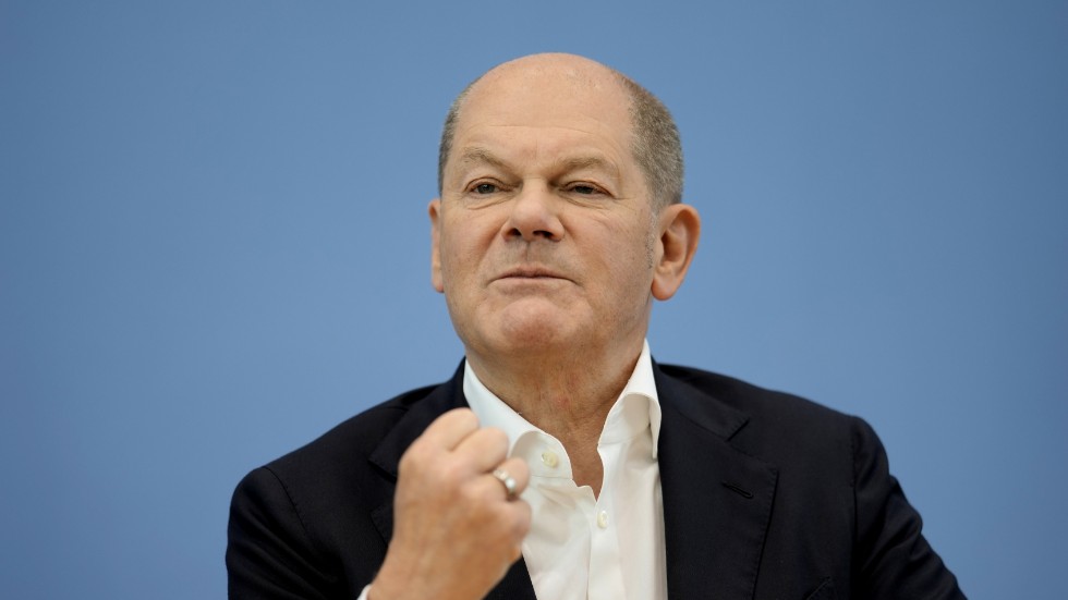 Tyskland och förbundskansler Olaf Scholz uppges storsatsa på produktionen av halvledar. Arkivbild.