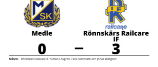 Seger för Rönnskärs Railcare IF som förlänger vinstsviten