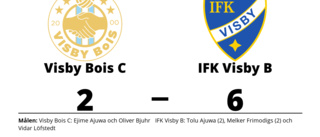 IFK Visby B vann klart mot Visby Bois C