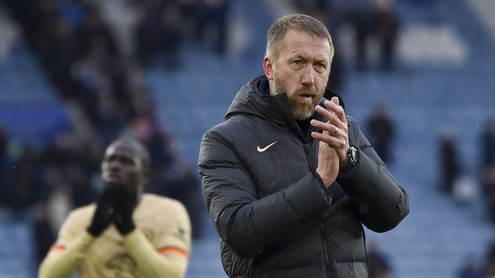 Graham Potter uppges tacka nej till att bli svensk förbundskapten. Arkivbild.