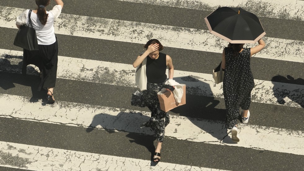 Sommarens medeltemperaturer i Japan var de högsta sedan mätningarna inleddes. Arkivbild.