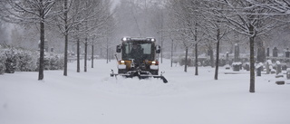 Ny snösmocka på väg norrut