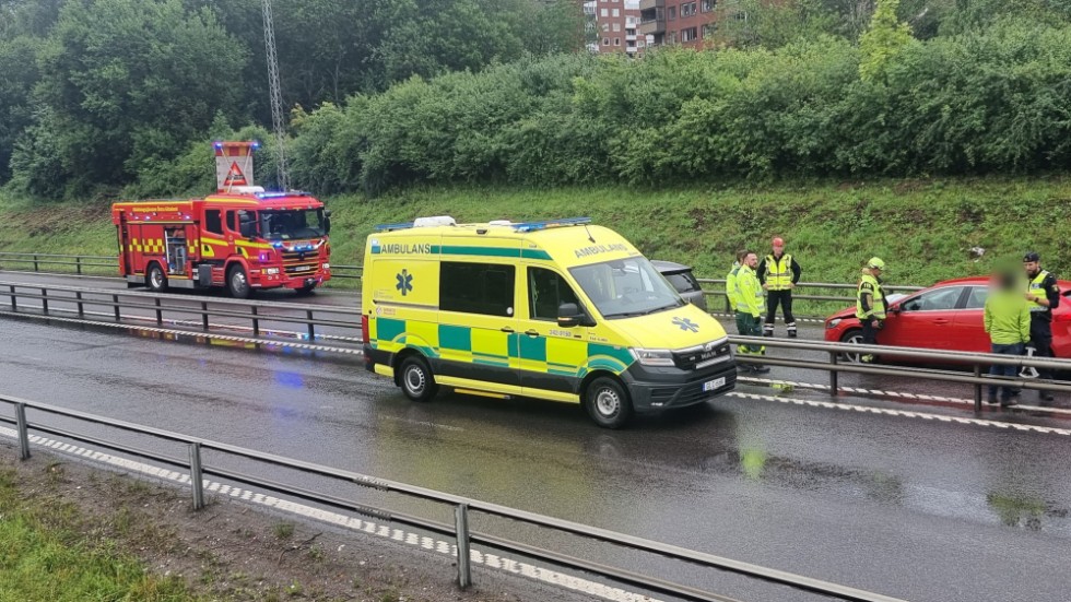 Trafikolycka på Söderleden