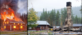 Branden slukade minnena av den omkomne sonen