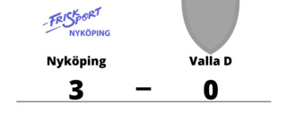 Nyköping vann i tre raka set hemma mot Valla D