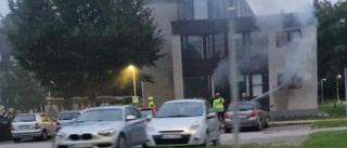 Brand bröt ut i kök i studentboende