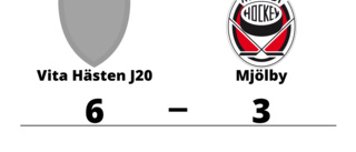 Förlust mot Vita Hästen J20 för Mjölby