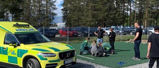 Skräckscener för Skelleftesonen – otäck smäll slutade med ambulansfärd: ”Tuppade av helt”