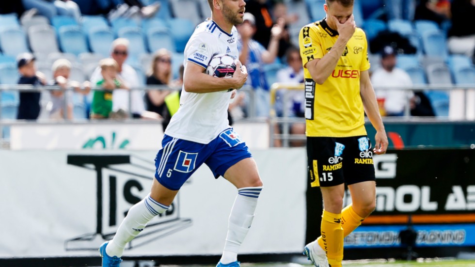 Norrköpings tvåmålsskytt Christoffer Nyman.