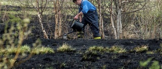 LARM: Flera gräsbränder i Klintehamn