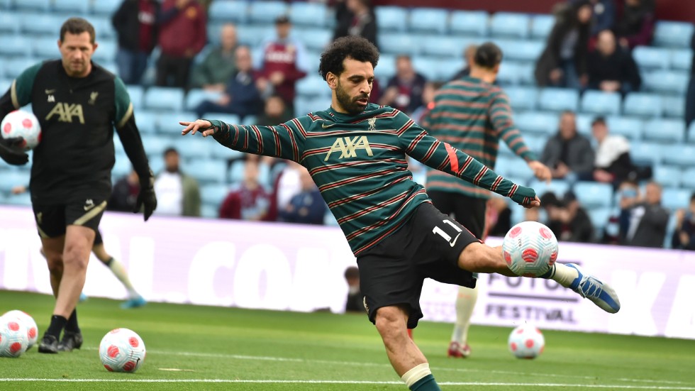 Mohamed Salah stannar i Liverpool nästa säsong. Arkivbild.