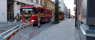 Räddningstjänsten larmades om brandlukt på restaurang