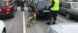 Alla passagerare blev kroppsvisiterade