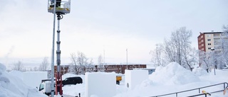 Kiruna laddar för Snöfestival