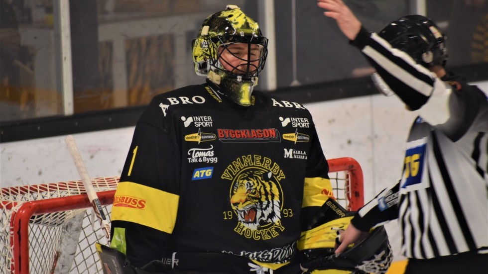 Robin Christoffersson gjorde en bra säsong i VH:s mål. Blir det allsvenskt spel nästa säsong, eller stannar han kvar i Vimmerby?