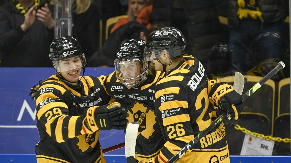 Skellefteå tog andra raka mot Trinec. Arkivbild.