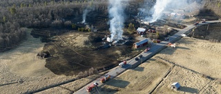 Brandman skadad i brand vid Lofsdalen