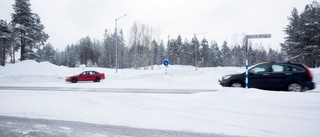 Infartsväg ersatte kostsam rondell