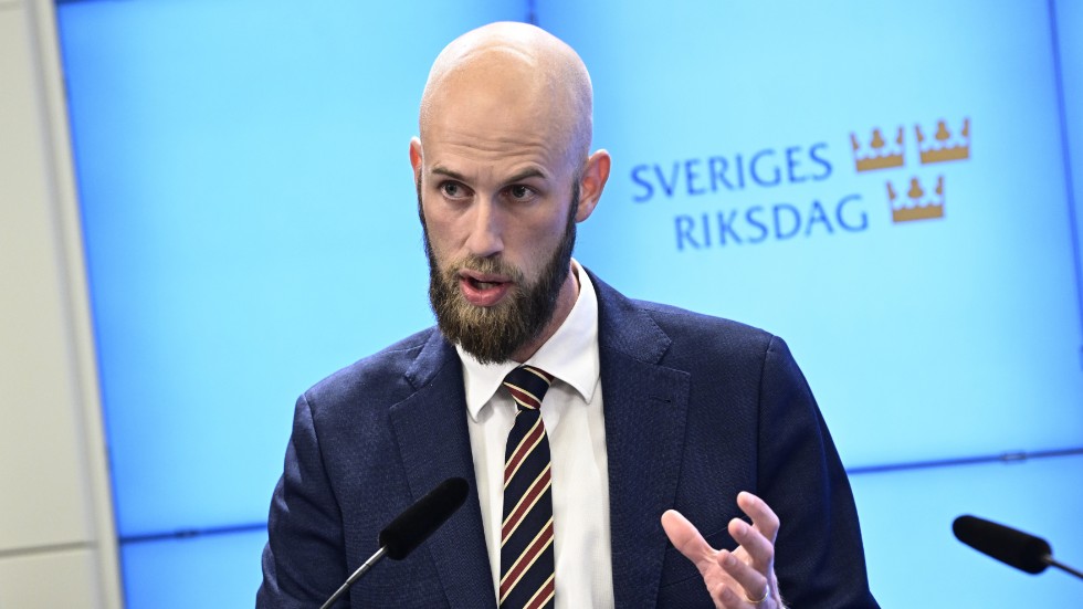 Moderaternas energi- och näringspolitiska talesperson Carl-Oskar Bohlin. Arkivbild.