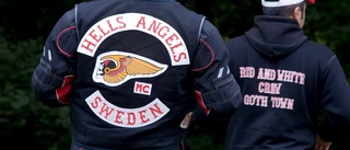 Hells Angels till fots i Folkparken